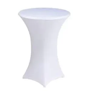 Housse Blanche pour Mange-Debout